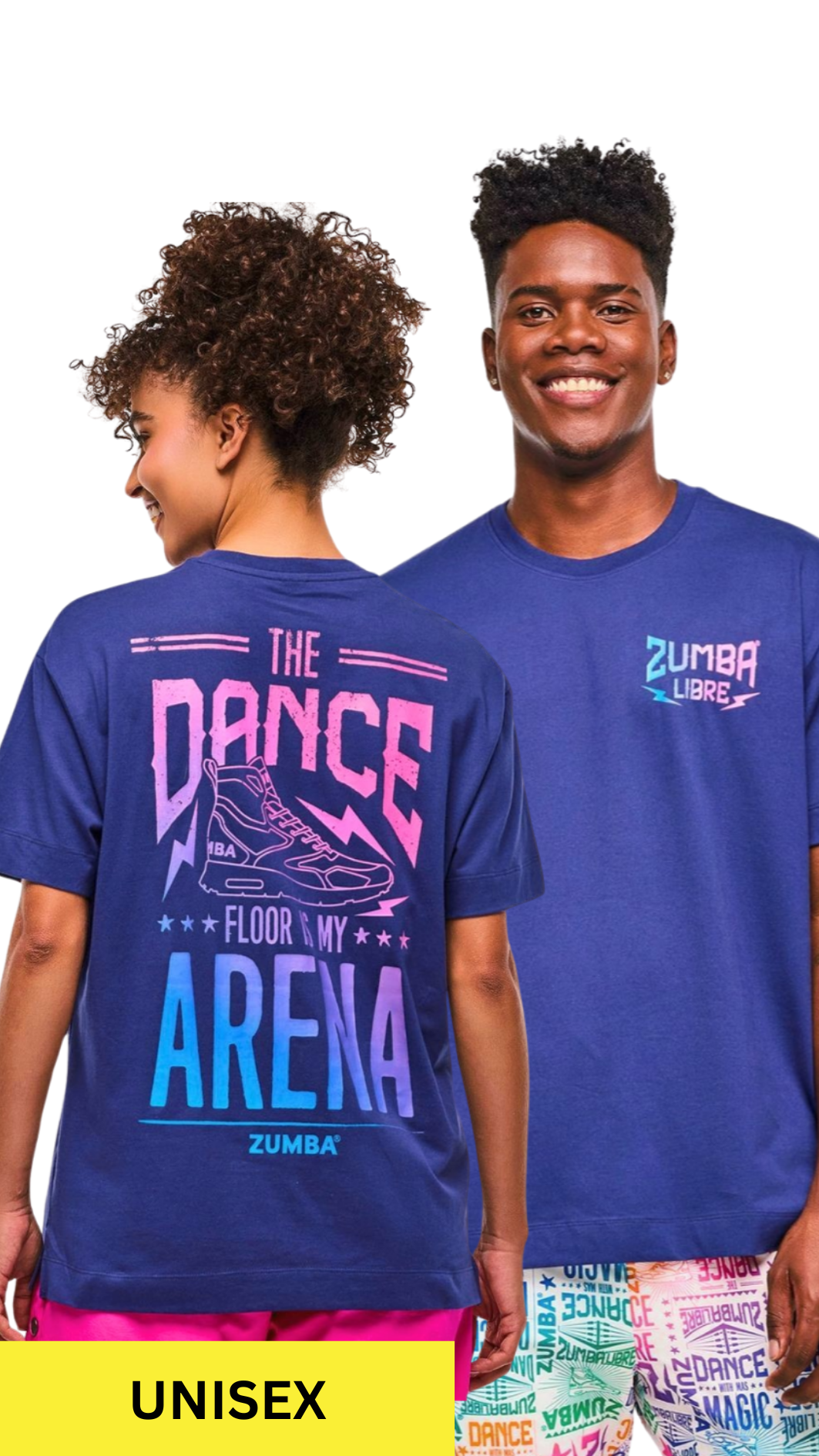 Zumba Libre Oversized Crew Neck Top (Pre-Order)