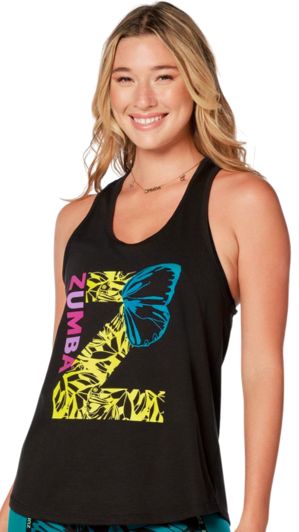 Zumba Butterfly Tank