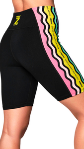 Zumba X Crayola Dance Outside The Lines Biker Shorts
