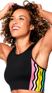 Zumba X Crayola Dance Outside The Lines Crop Tank (Special Order)