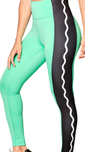 Zumba X Crayola Dance In Colour High Waisted Ankle Leggings (Special Order)