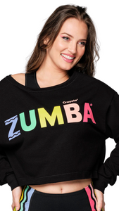 Zumba X Crayola Dance In Colour Long Sleeve Top