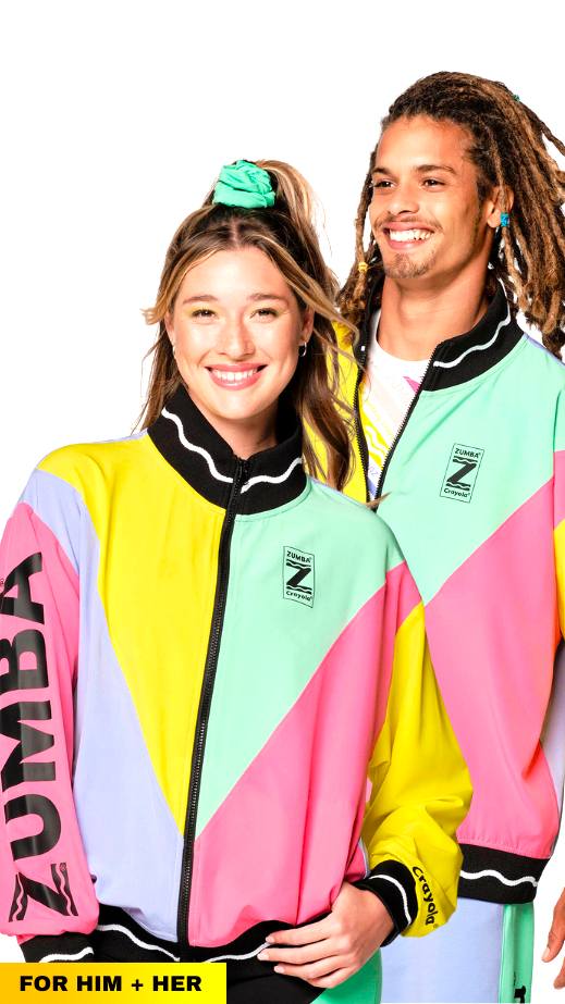 Zumba X Crayola Dance Outside The Lines Track Jacket