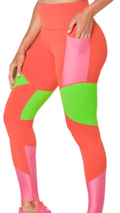 Free To Create High Waisted Panel Leggings (Special Order)