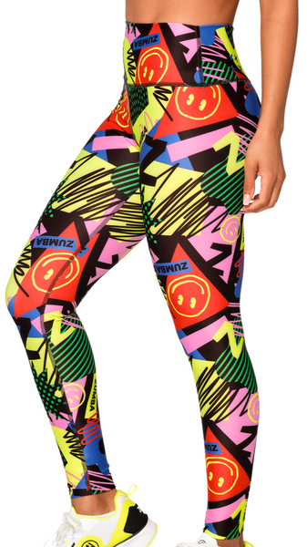 Zumba victory high waisted 2025 ankle leggings