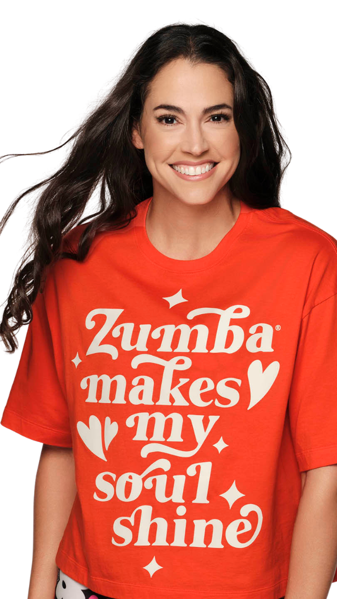 Zumba Lovin’ Boxy Crop Top (Special Order)