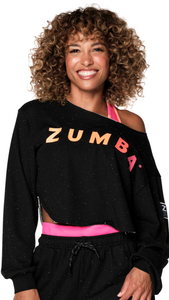 Zumba Move Crop Sweatshirt (Special Order)