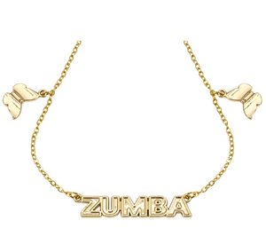 Zumba Butterfly Necklace (Special Order)