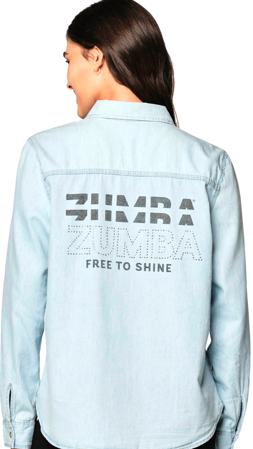 Zumba Shine Button Down (Special Order)