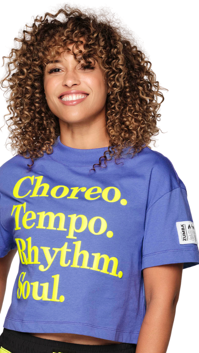 Zumba Rhythm Soul Crop Top (Special-Order)
