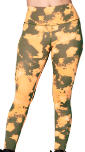 Zumba Move Tie-Dye High Waisted Ankle Leggings (Special Order)