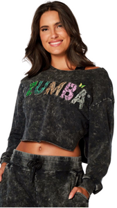 Zumba Transform Crop Sweatshirt (Special Order)