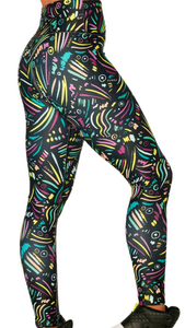 Zumba Transform High Waisted Ankle Leggings