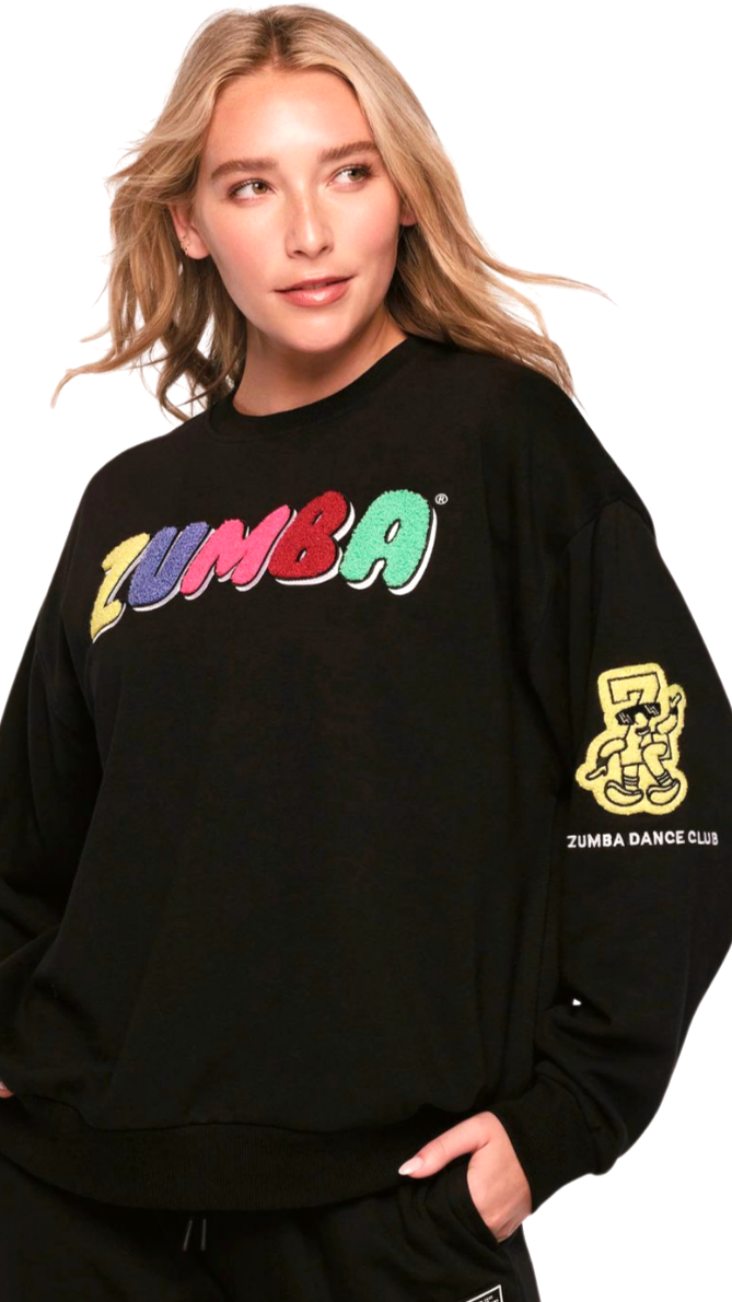 Zumba Varsity Sweatshirt