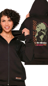 ZW X GW Zip Up Jacket With Oversized Hoodie (Special Order)