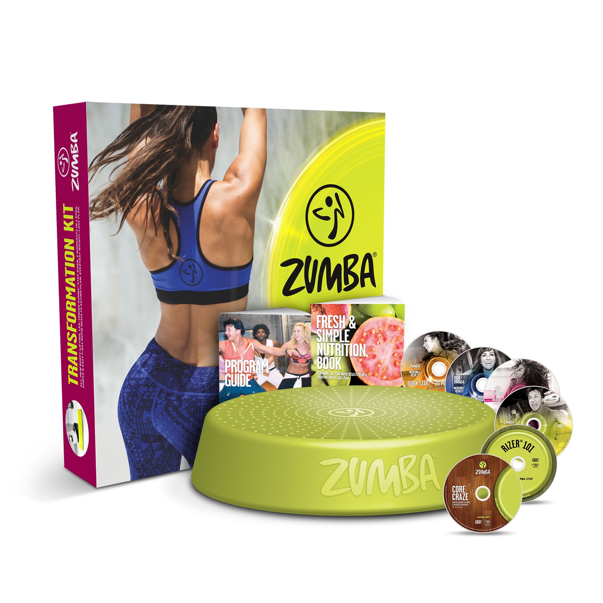 Zumba Incredible Results DVD & Rizer Box Set