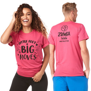 Little Feet Big Moves Kids Instructor Tee