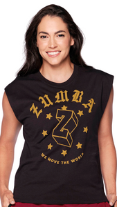 Zumba We Move The World Tank