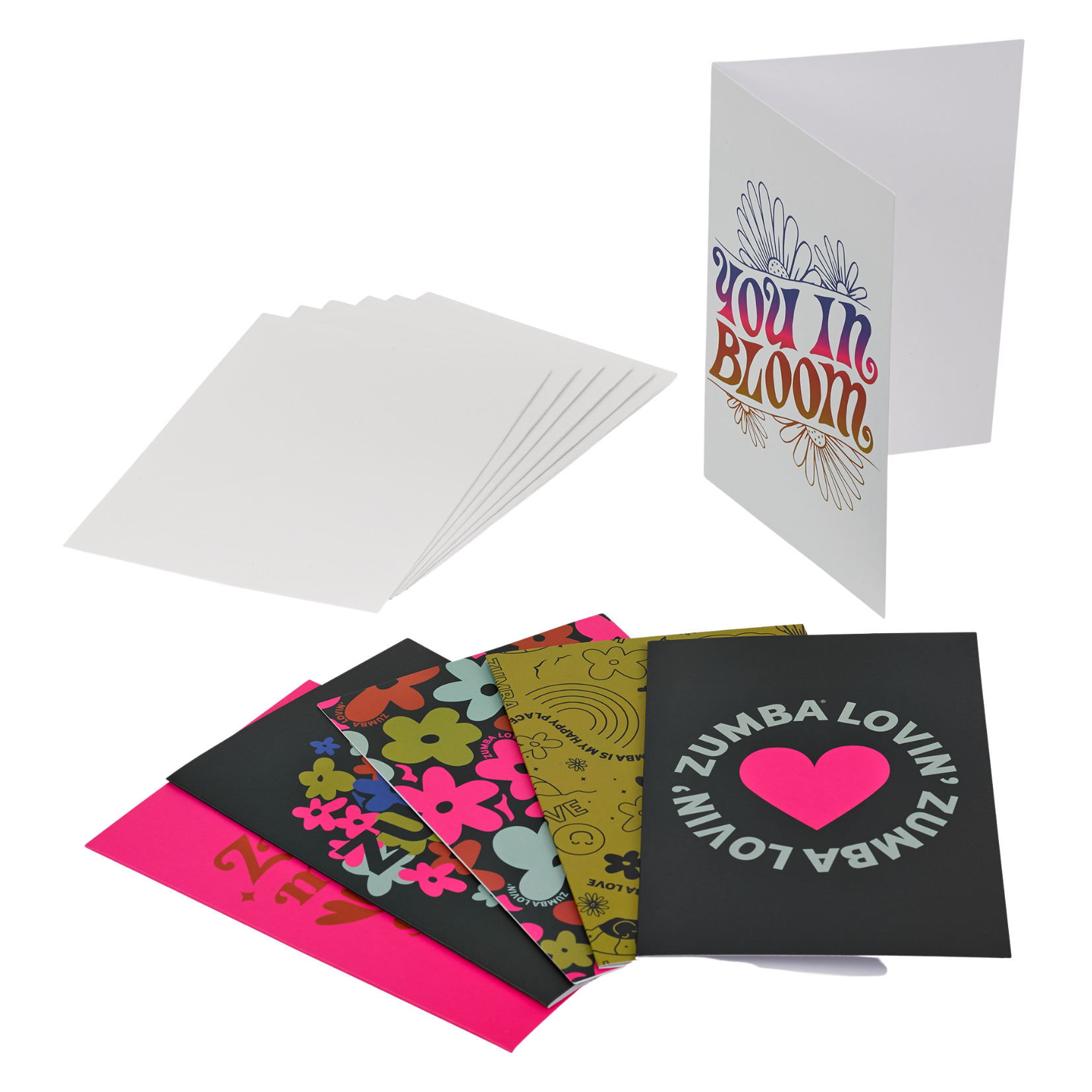 Zumba Lovin' Greeting Cards 6PK