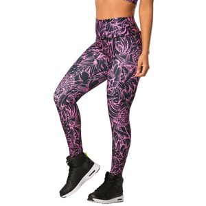 Zumba Tropics High Waisted Ankle Leggings (Special Order)