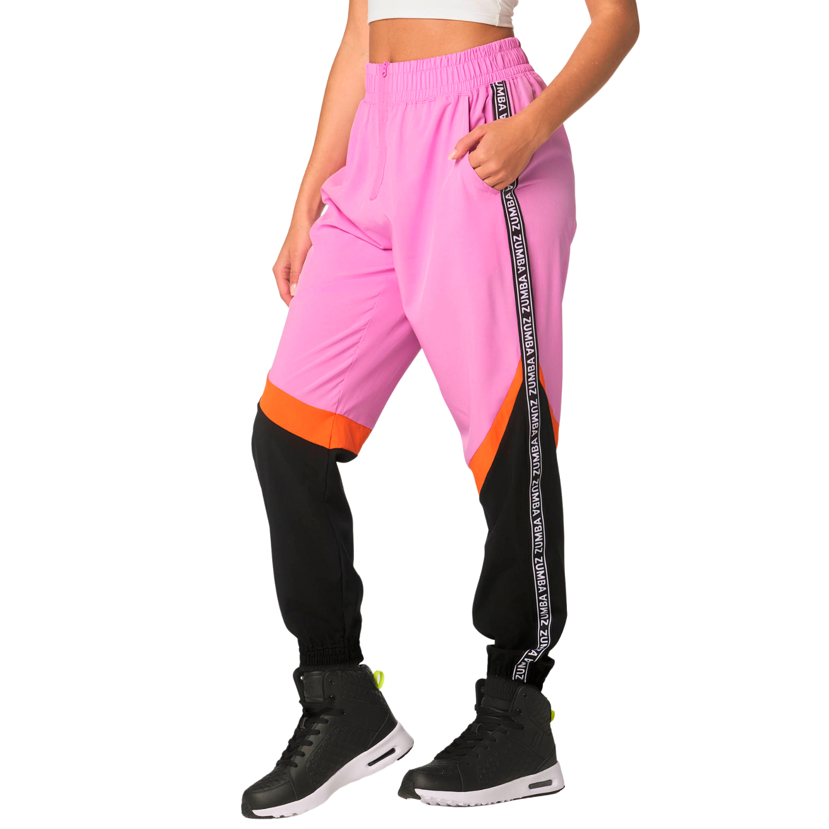 Zumba Sunset High Waisted Track Pants (Special Order)