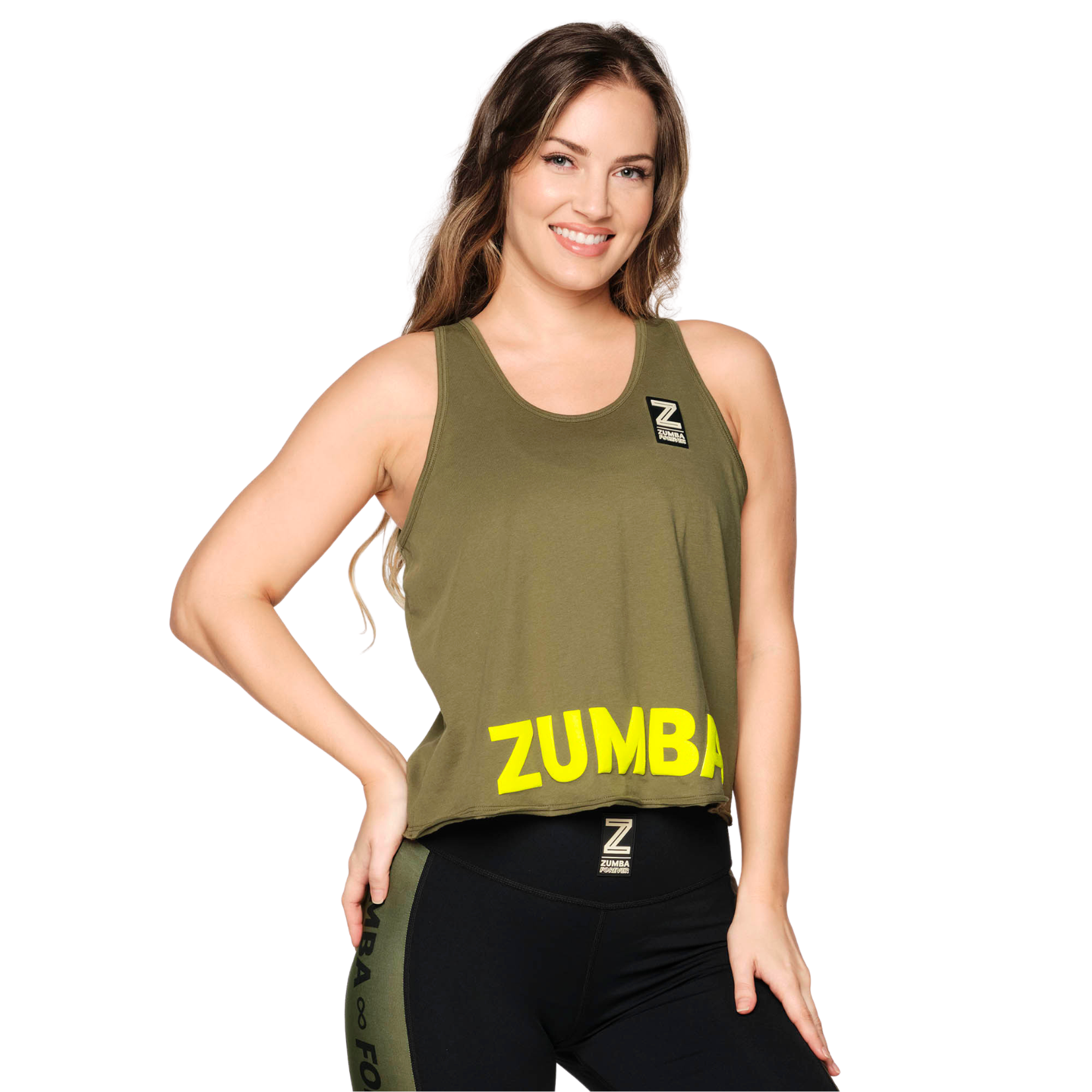 Zumba Forever Loose Crop Tank (Special Order)
