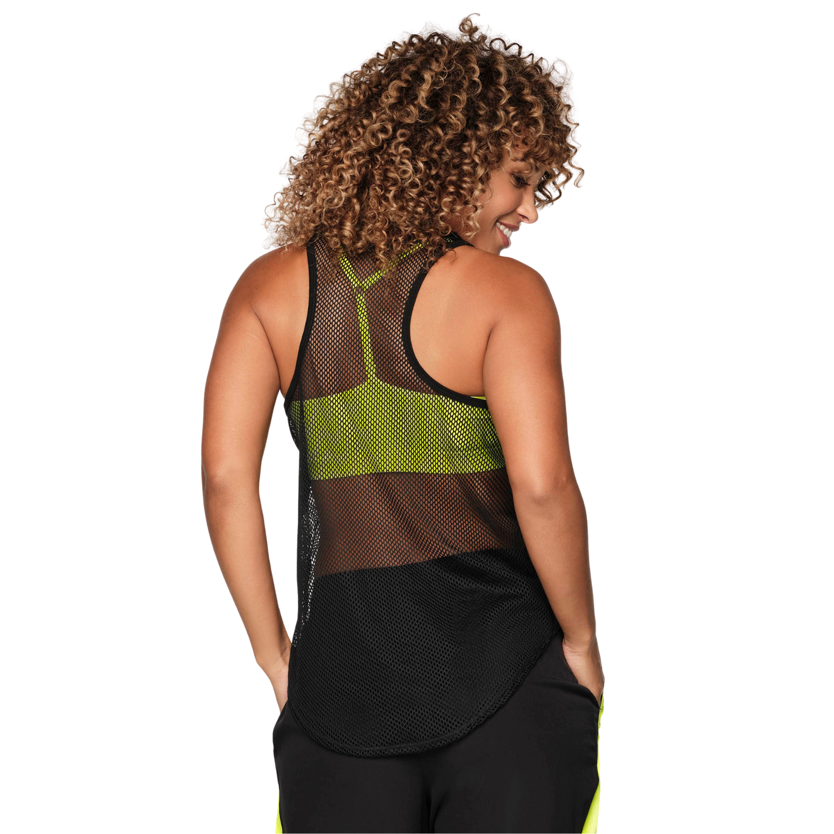 Zumba Forever High Neck Mesh Tank (Special Order)
