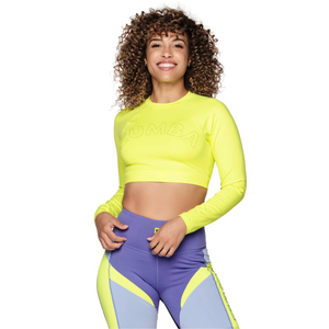 Zumba Forever Long Sleeve Crop Top (Special Order)