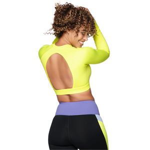 Zumba Forever Long Sleeve Crop Top (Special Order)