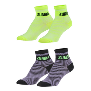 Zumba Electric Socks 2PK