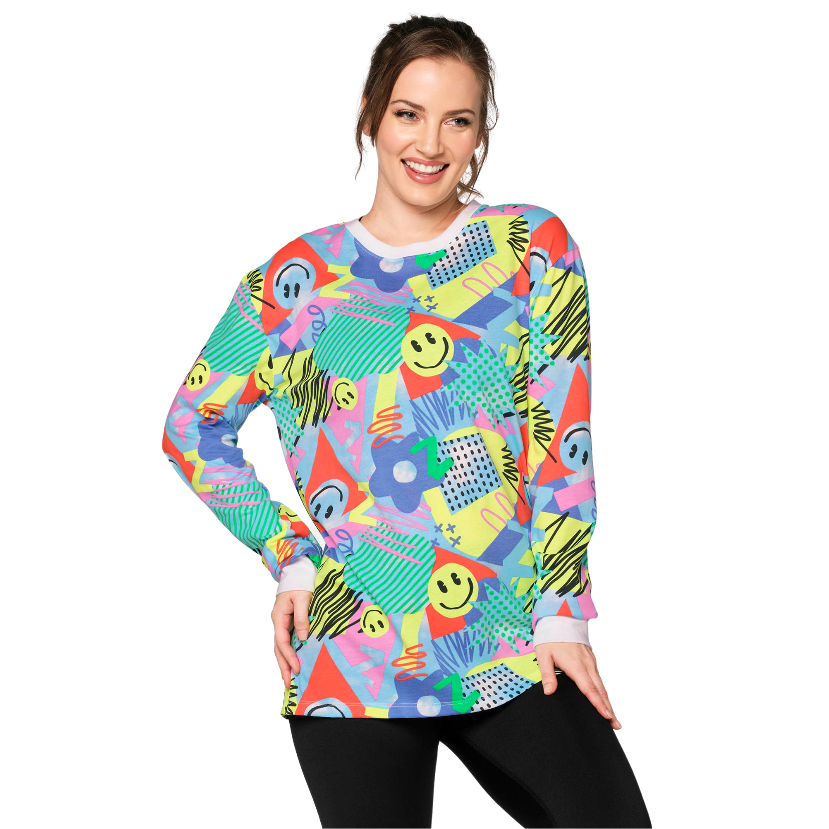Zumba Fun And Happy Long Sleeve Tee (Special Order)