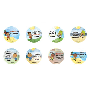 Zumbini Giveaway Stickers (Pack of 80)
