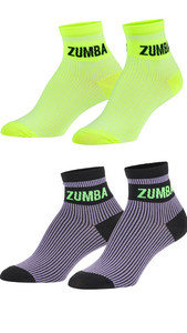 Zumba Electric Socks 2PK